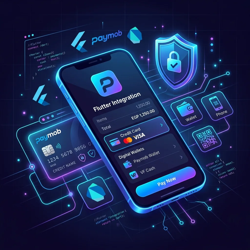 الدليل الشامل لربط بوابات الدفع: Paymob SDK مع Flutter 💳